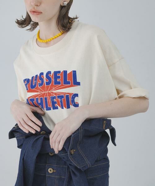 Sonny Label / サニーレーベル Tシャツ | 『別注』RUSSELL ATHLETIC×Sonny Label　ロゴプリントTシャツ | 詳細15