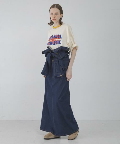 Sonny Label / サニーレーベル Tシャツ | 『別注』RUSSELL ATHLETIC×Sonny Label　ロゴプリントTシャツ | 詳細19