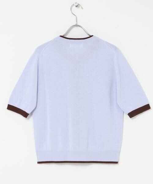 Sonny Label / サニーレーベル カーディガン・ボレロ | クールミスト配色クルーネックカーディガン | 詳細21