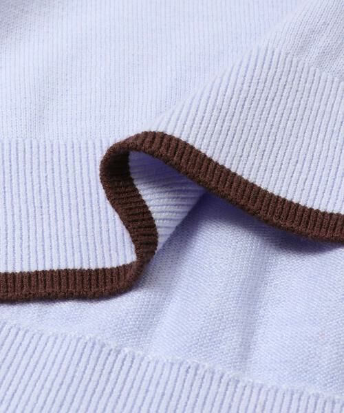 Sonny Label / サニーレーベル カーディガン・ボレロ | クールミスト配色クルーネックカーディガン | 詳細22