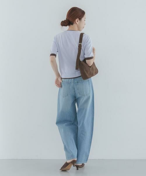 Sonny Label / サニーレーベル カーディガン・ボレロ | クールミスト配色クルーネックカーディガン | 詳細18