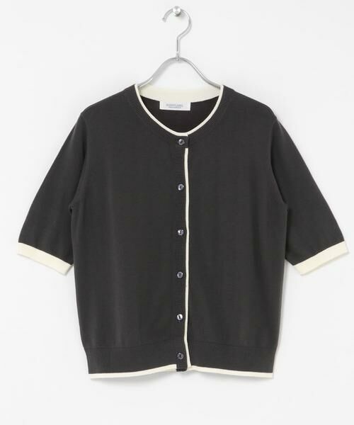 Sonny Label / サニーレーベル カーディガン・ボレロ | クールミスト配色クルーネックカーディガン | 詳細30