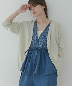 Sonny Label / サニーレーベル ニット・セーター | 『WEB限定』クールミストミディカーディガン