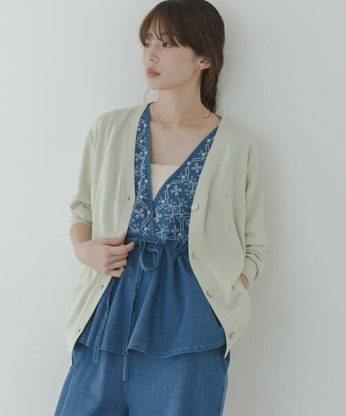 Sonny Label / サニーレーベル ニット・セーター | 『WEB限定』クールミストミディカーディガン | 詳細2