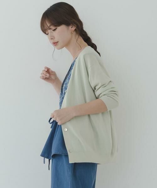 Sonny Label / サニーレーベル ニット・セーター | 『WEB限定』クールミストミディカーディガン | 詳細3