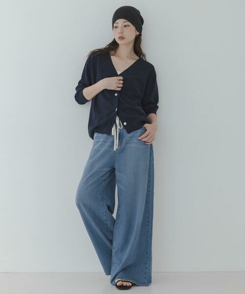 Sonny Label / サニーレーベル ニット・セーター | 『WEB限定』クールミストミディカーディガン | 詳細15