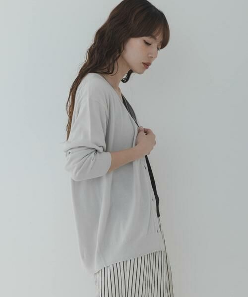 Sonny Label / サニーレーベル ニット・セーター | 『WEB限定』クールミストミディカーディガン | 詳細25