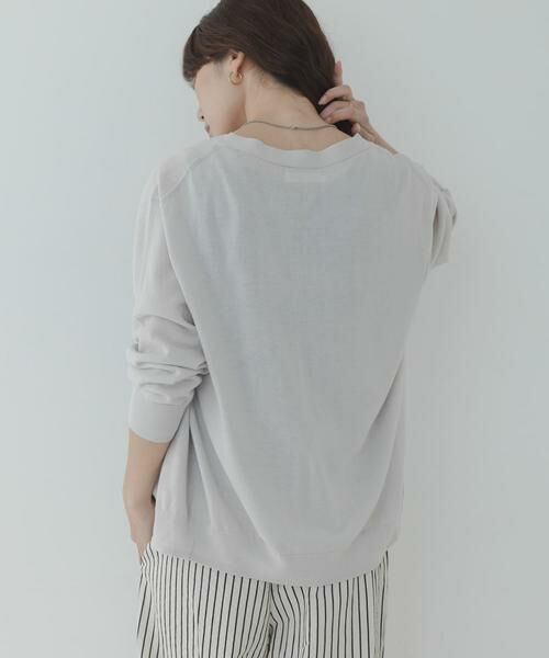 Sonny Label / サニーレーベル ニット・セーター | 『WEB限定』クールミストミディカーディガン | 詳細26