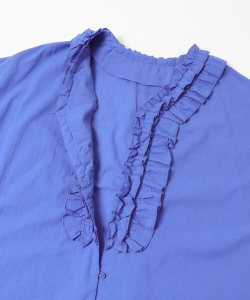 Sonny Label / サニーレーベル シャツ・ブラウス | Vネックフリルカラーブラウス | 詳細18