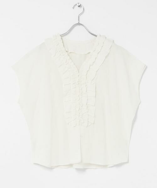 Sonny Label / サニーレーベル シャツ・ブラウス | Vネックフリルカラーブラウス | 詳細28