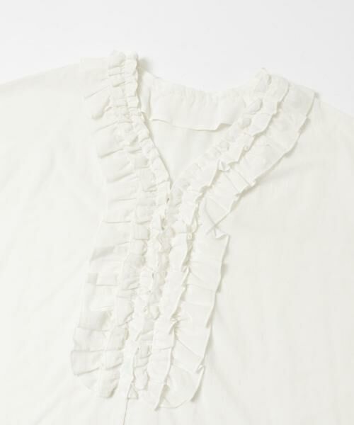 Sonny Label / サニーレーベル シャツ・ブラウス | Vネックフリルカラーブラウス | 詳細29