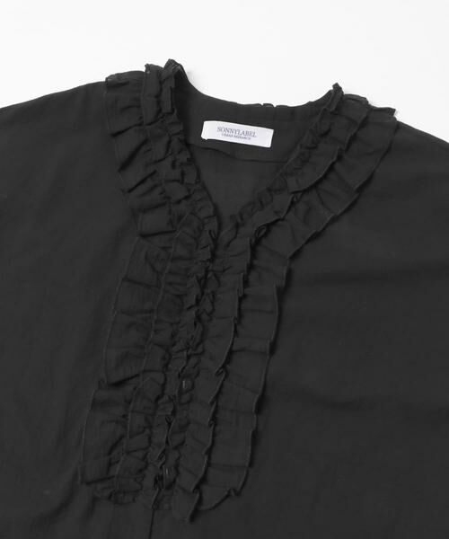 Sonny Label / サニーレーベル シャツ・ブラウス | Vネックフリルカラーブラウス | 詳細28