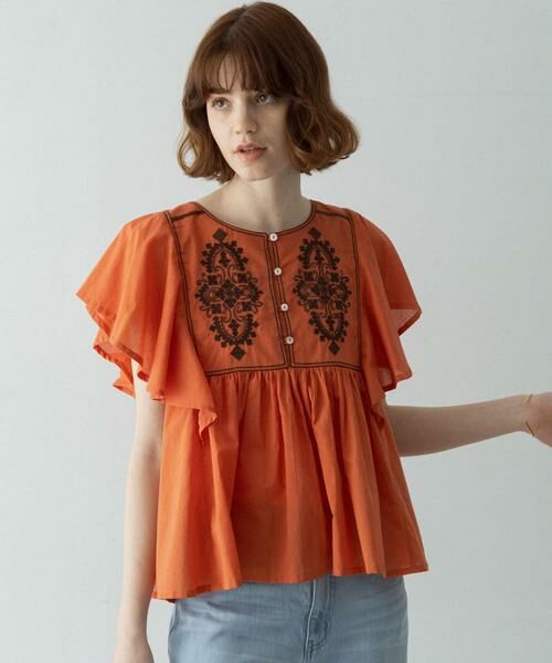 Sonny Label / サニーレーベル シャツ・ブラウス | スパンコールエンブロイダリーブラウス | 詳細3