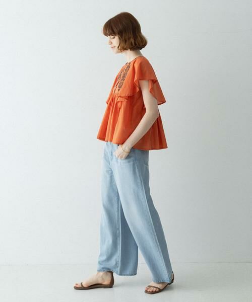 Sonny Label / サニーレーベル シャツ・ブラウス | スパンコールエンブロイダリーブラウス | 詳細7