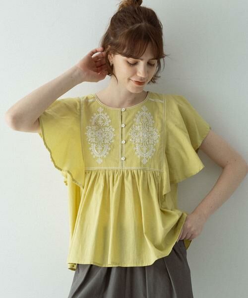 Sonny Label / サニーレーベル シャツ・ブラウス | スパンコールエンブロイダリーブラウス | 詳細13