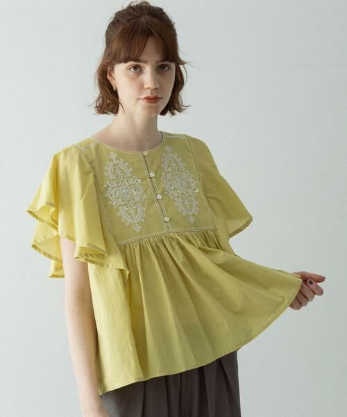 Sonny Label / サニーレーベル シャツ・ブラウス | スパンコールエンブロイダリーブラウス | 詳細14