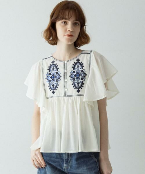 Sonny Label / サニーレーベル シャツ・ブラウス | スパンコールエンブロイダリーブラウス | 詳細22
