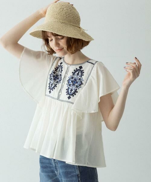 Sonny Label / サニーレーベル シャツ・ブラウス | スパンコールエンブロイダリーブラウス | 詳細24