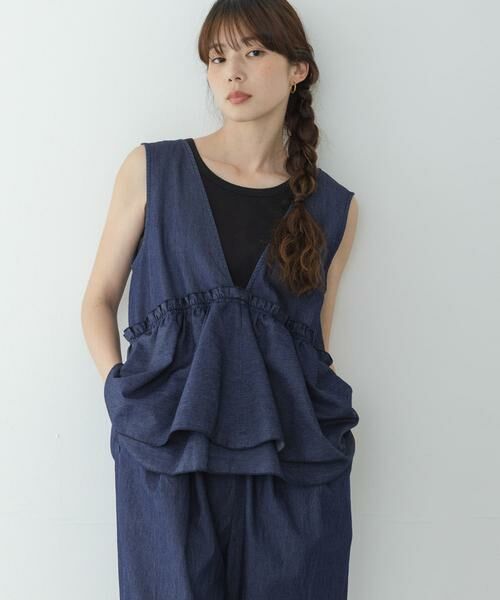 Sonny Label / サニーレーベル サロペット・オールインワン | ペプラムフリルアソートオールインワン | 詳細1