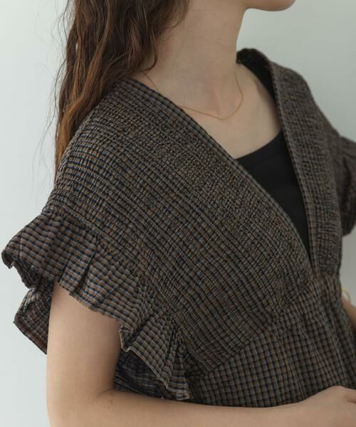 Sonny Label / サニーレーベル サロペット・オールインワン | シャーリングオールインワン | 詳細1