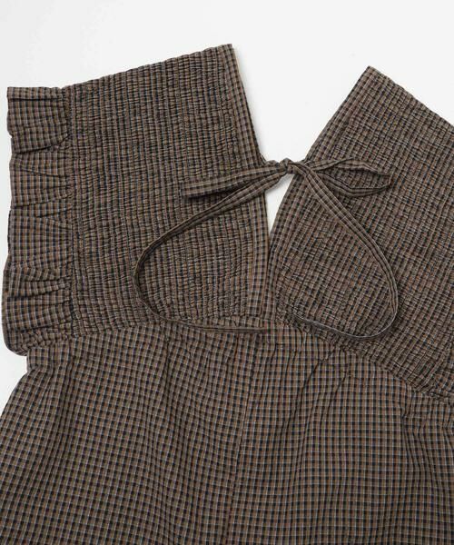 Sonny Label / サニーレーベル サロペット・オールインワン | シャーリングオールインワン | 詳細10