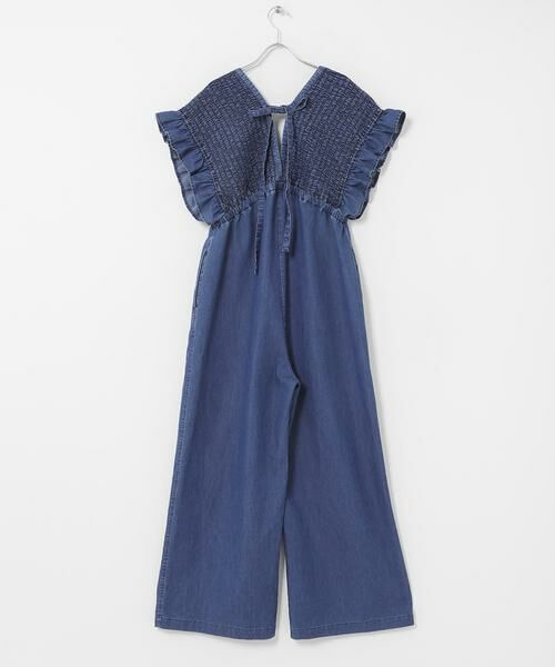 Sonny Label / サニーレーベル サロペット・オールインワン | シャーリングオールインワン | 詳細24