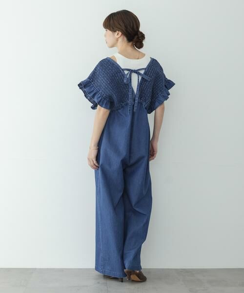 Sonny Label / サニーレーベル サロペット・オールインワン | シャーリングオールインワン | 詳細19