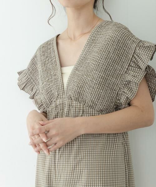 Sonny Label / サニーレーベル サロペット・オールインワン | シャーリングオールインワン | 詳細26