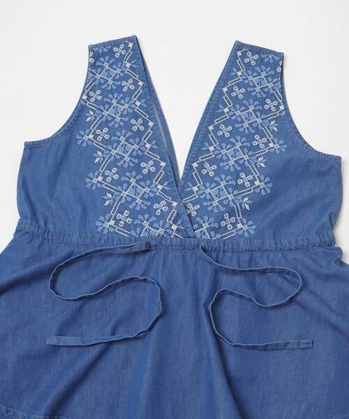 Sonny Label / サニーレーベル サロペット・オールインワン | クロス刺繍ペプラムサロペット | 詳細23