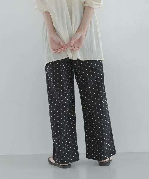 Sonny Label / サニーレーベル その他パンツ | 『WEB限定』ドットプリントイージーパンツ | 詳細4