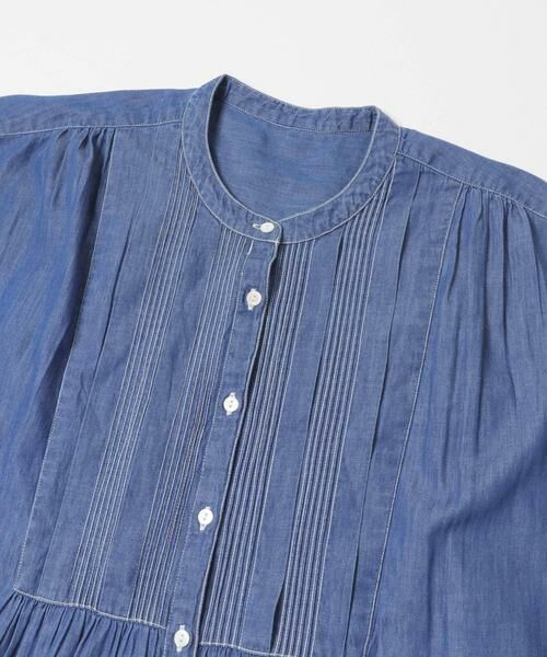 Sonny Label / サニーレーベル ワンピース | デニムピンタックヨークフレンチワンピース | 詳細20