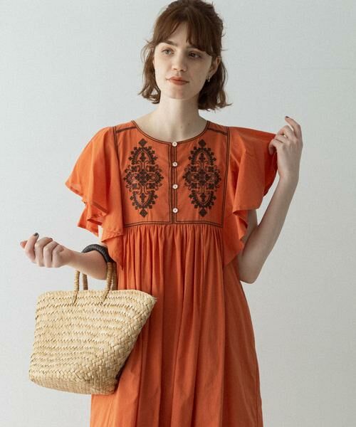 Sonny Label / サニーレーベル ワンピース | スパンコールエンブロイダリーワンピース | 詳細2