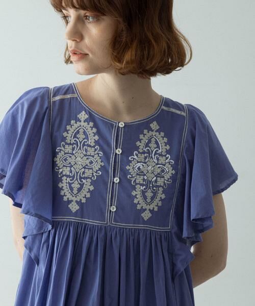 Sonny Label / サニーレーベル ワンピース | スパンコールエンブロイダリーワンピース | 詳細10