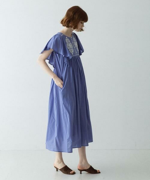 Sonny Label / サニーレーベル ワンピース | スパンコールエンブロイダリーワンピース | 詳細14