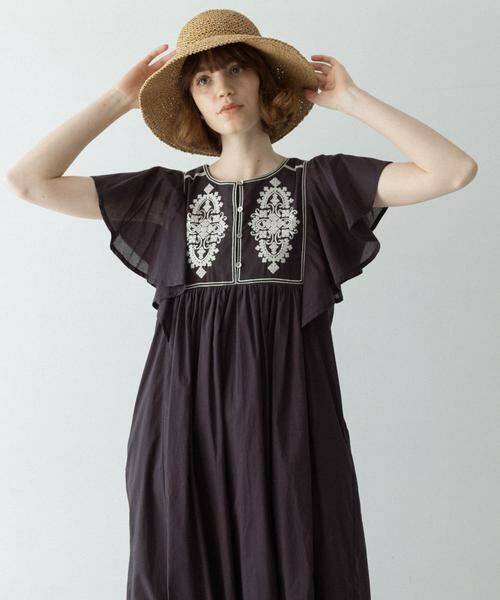 Sonny Label / サニーレーベル ワンピース | スパンコールエンブロイダリーワンピース | 詳細24