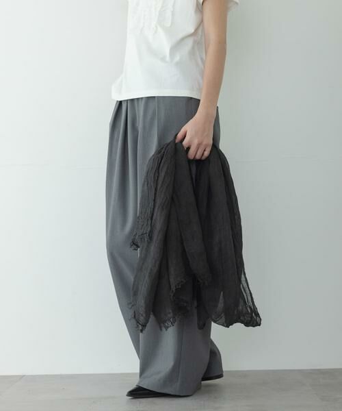 Sonny Label / サニーレーベル マフラー・ショール・スヌード・ストール | イタリア製リネンストール | 詳細1