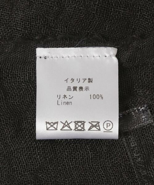 Sonny Label / サニーレーベル マフラー・ショール・スヌード・ストール | イタリア製リネンストール | 詳細5