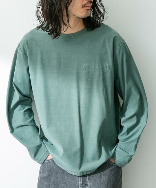 Sonny Label / サニーレーベル Tシャツ | ピグメントロングスリーブT-SHIRTS | 詳細1