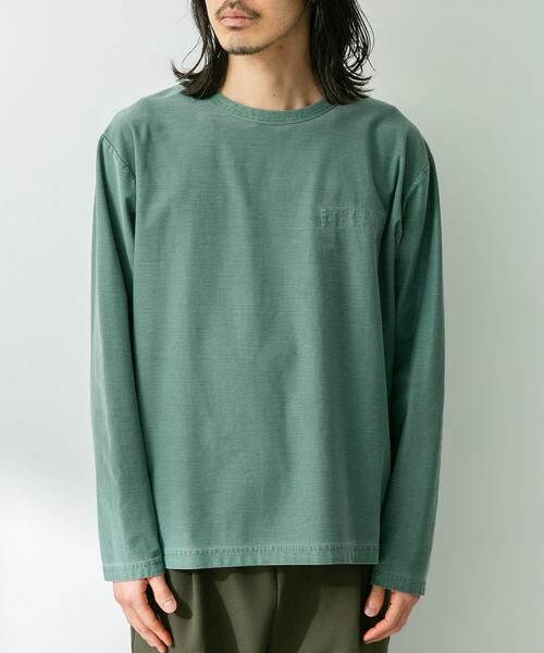 Sonny Label / サニーレーベル Tシャツ | ピグメントロングスリーブT-SHIRTS | 詳細7