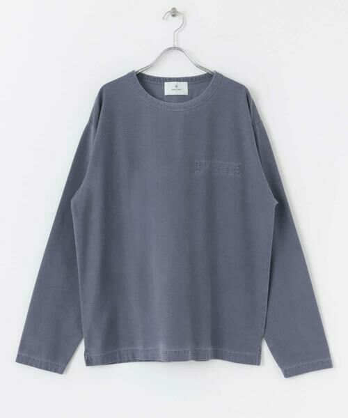 Sonny Label / サニーレーベル Tシャツ | ピグメントロングスリーブT-SHIRTS（ネイビー）