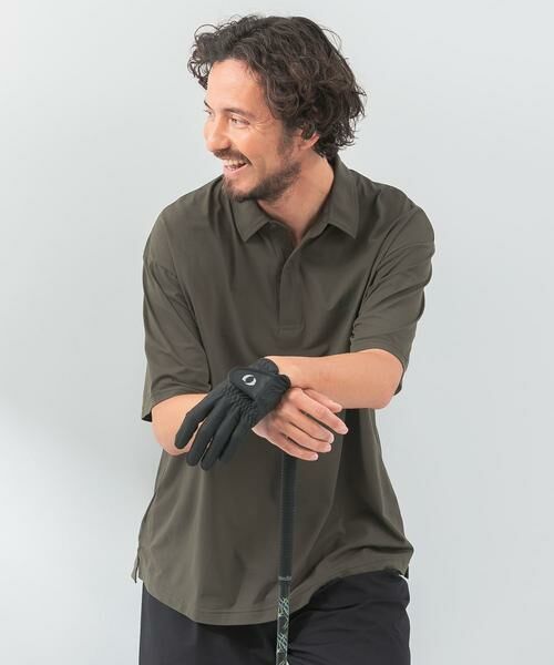 Sonny Label / サニーレーベル ポロシャツ | 『吸水速乾』OOPS　ハイストレッチポロシャツ（カーキ）