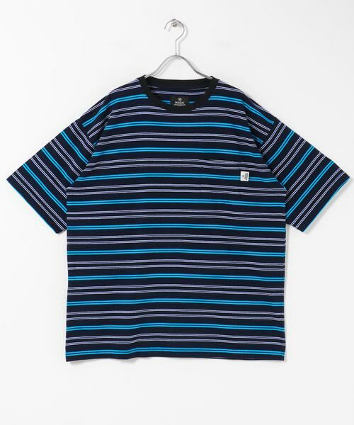 Sonny Label / サニーレーベル Tシャツ | MAGIC NUMBER　MULTI BORDER T-SHIRTS | 詳細1