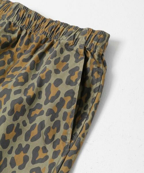 Sonny Label / サニーレーベル ショート・ハーフ・半端丈パンツ | MAGIC NUMBER　COTTON LEOPARD BEACHPANTS | 詳細2