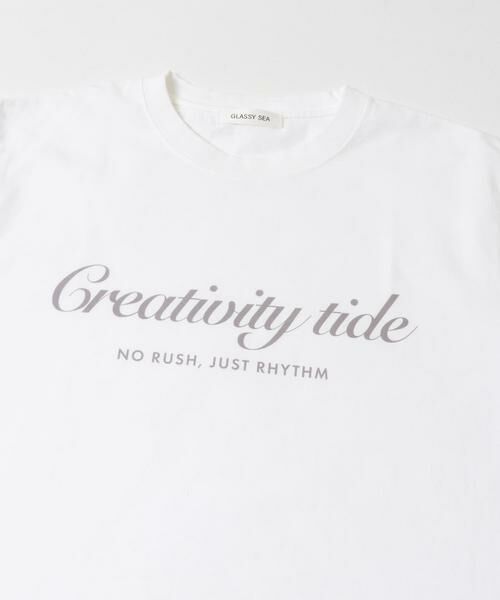 Sonny Label / サニーレーベル Tシャツ | GLASSY SEA　クリエイティブタイドTシャツ | 詳細2