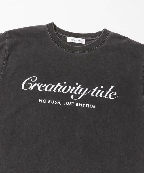 Sonny Label / サニーレーベル Tシャツ | GLASSY SEA　クリエイティブタイドTシャツ | 詳細4