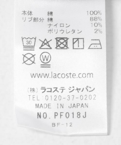 Sonny Label / サニーレーベル ポロシャツ | LACOSTE　ダブルカラーポロシャツ | 詳細6