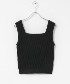 Sonny Label / サニーレーベル ニット・セーター | GLASSY SEA　テキストヤードニットタンクトップ