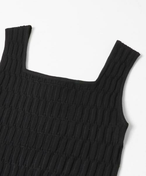 Sonny Label / サニーレーベル ニット・セーター | GLASSY SEA　テキストヤードニットタンクトップ | 詳細7