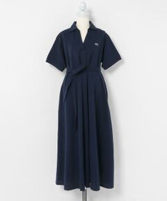 Sonny Label / サニーレーベル ワンピース | LACOSTE　スキッパーネックポロドレス