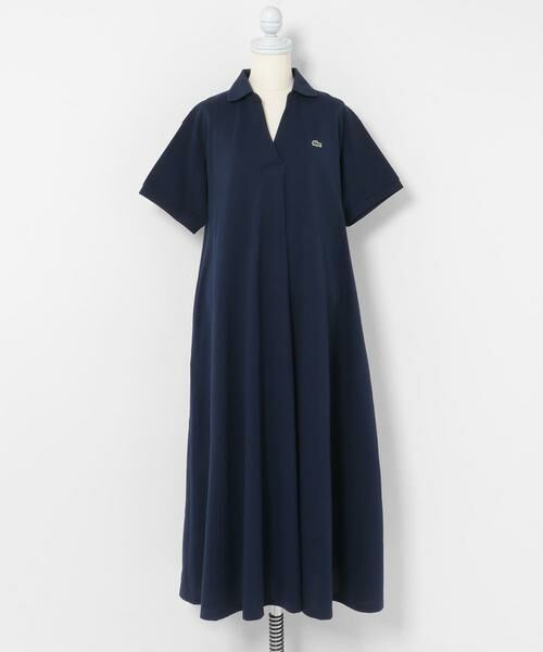 Sonny Label / サニーレーベル ワンピース | LACOSTE　スキッパーネックポロドレス | 詳細2